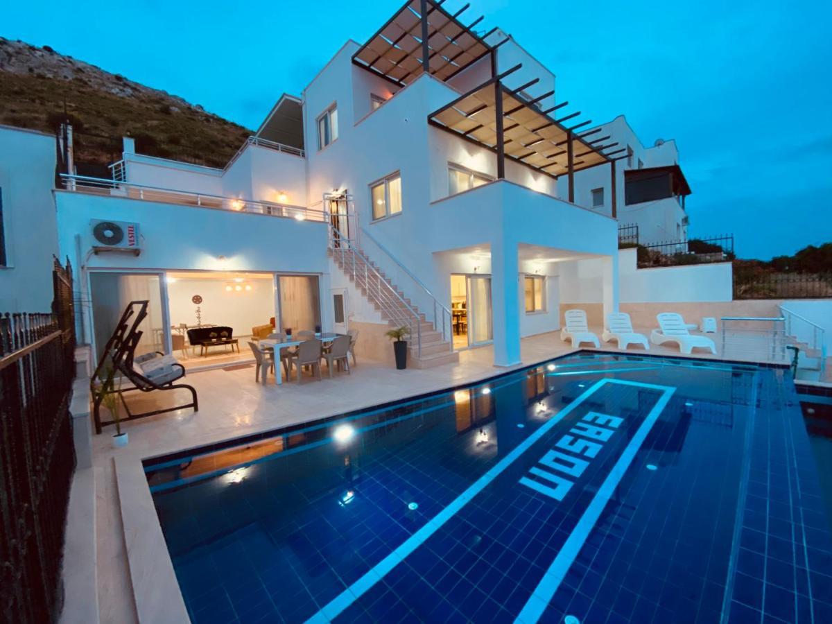 Bodrum Eason Villa & House 350M2 Full Sea View With Private Infinity Pool Экстерьер фото