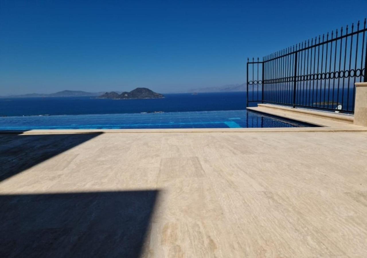 Bodrum Eason Villa & House 350M2 Full Sea View With Private Infinity Pool Экстерьер фото