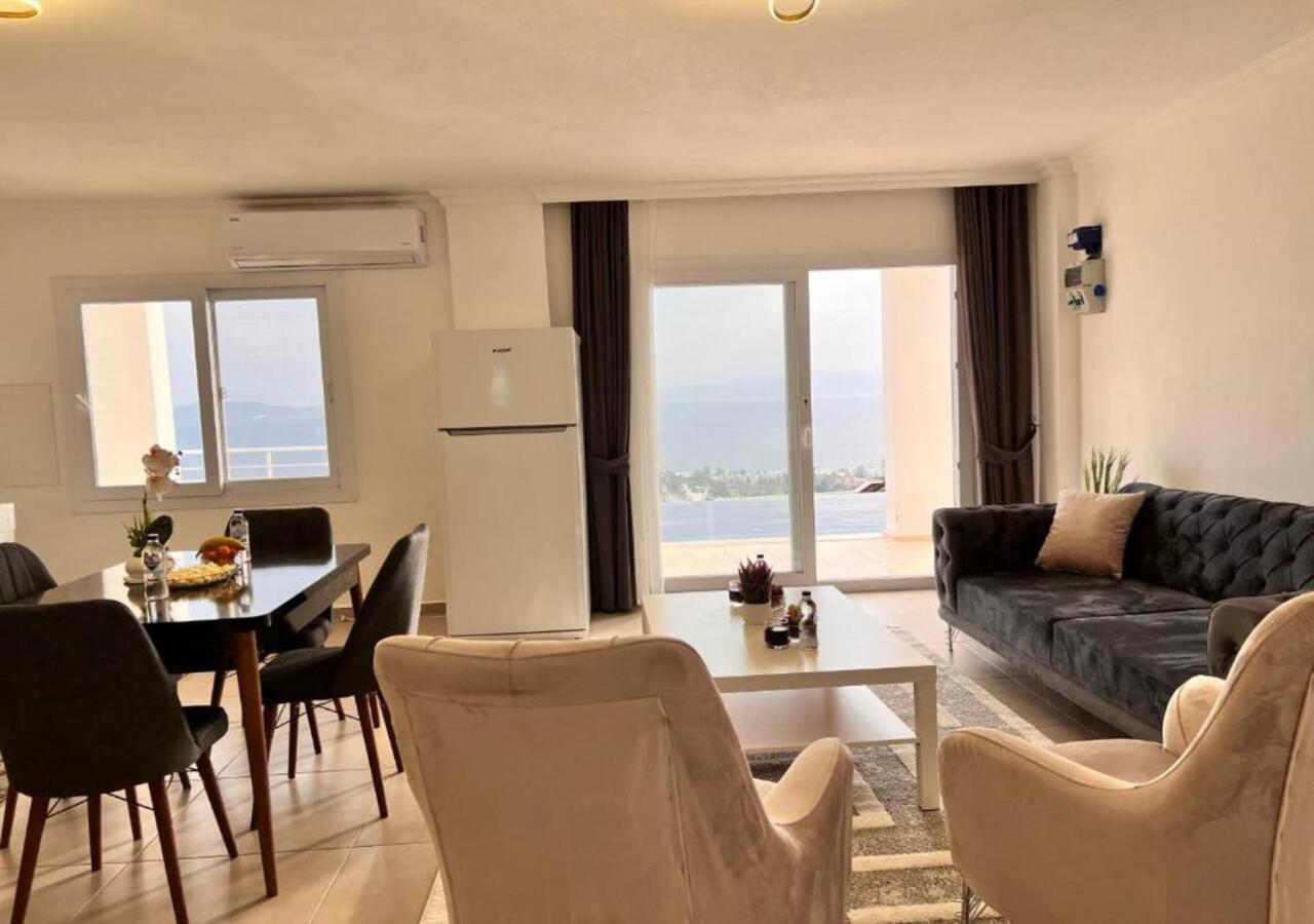 Bodrum Eason Villa & House 350M2 Full Sea View With Private Infinity Pool Экстерьер фото