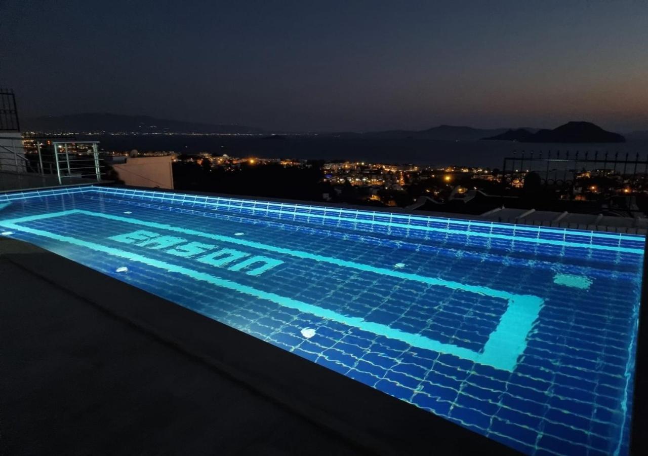 Bodrum Eason Villa & House 350M2 Full Sea View With Private Infinity Pool Экстерьер фото