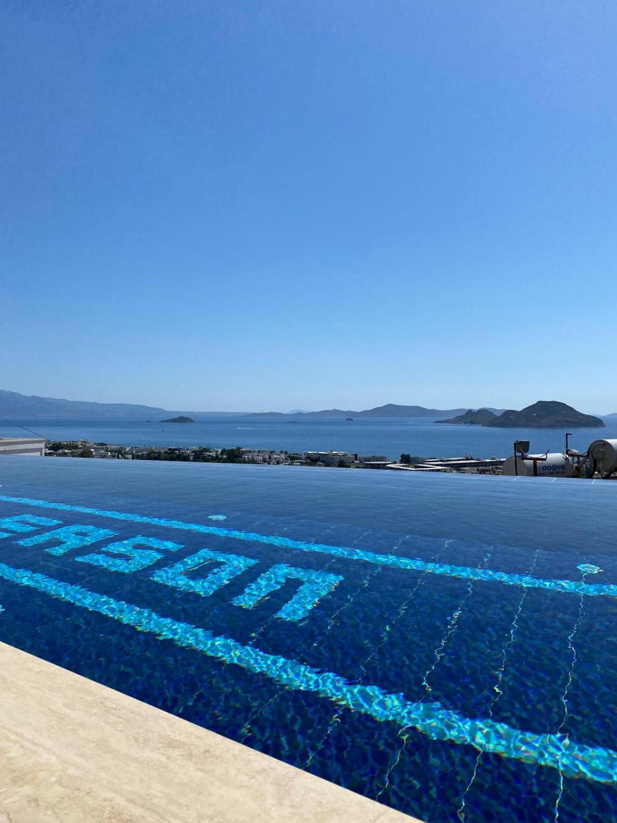 Bodrum Eason Villa & House 350M2 Full Sea View With Private Infinity Pool Экстерьер фото