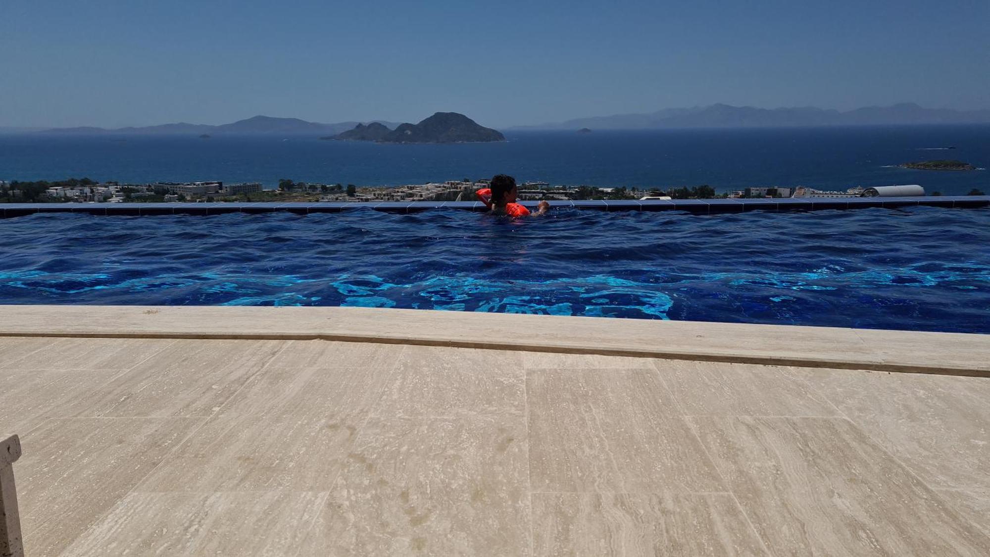 Bodrum Eason Villa & House 350M2 Full Sea View With Private Infinity Pool Экстерьер фото