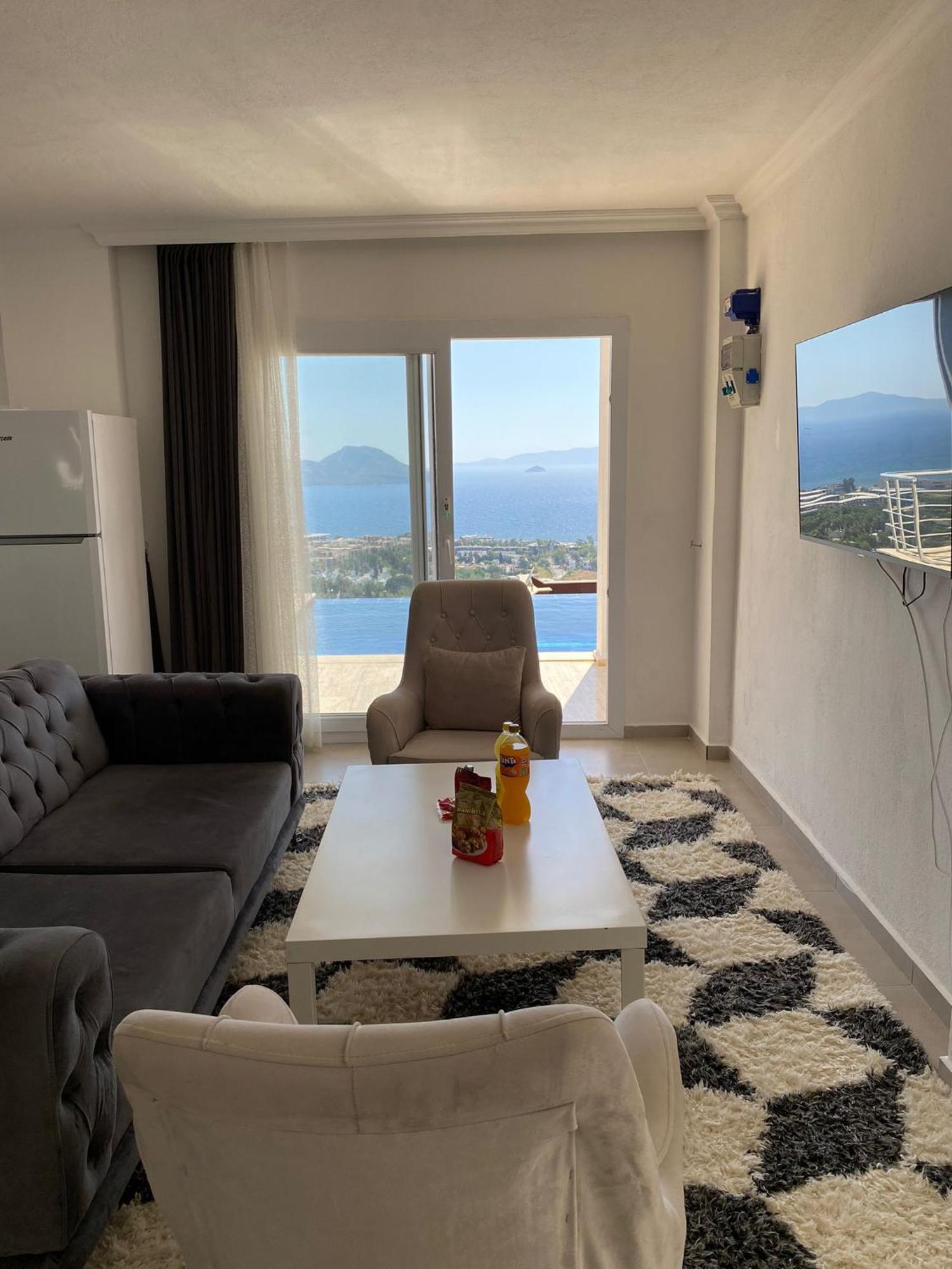 Bodrum Eason Villa & House 350M2 Full Sea View With Private Infinity Pool Экстерьер фото
